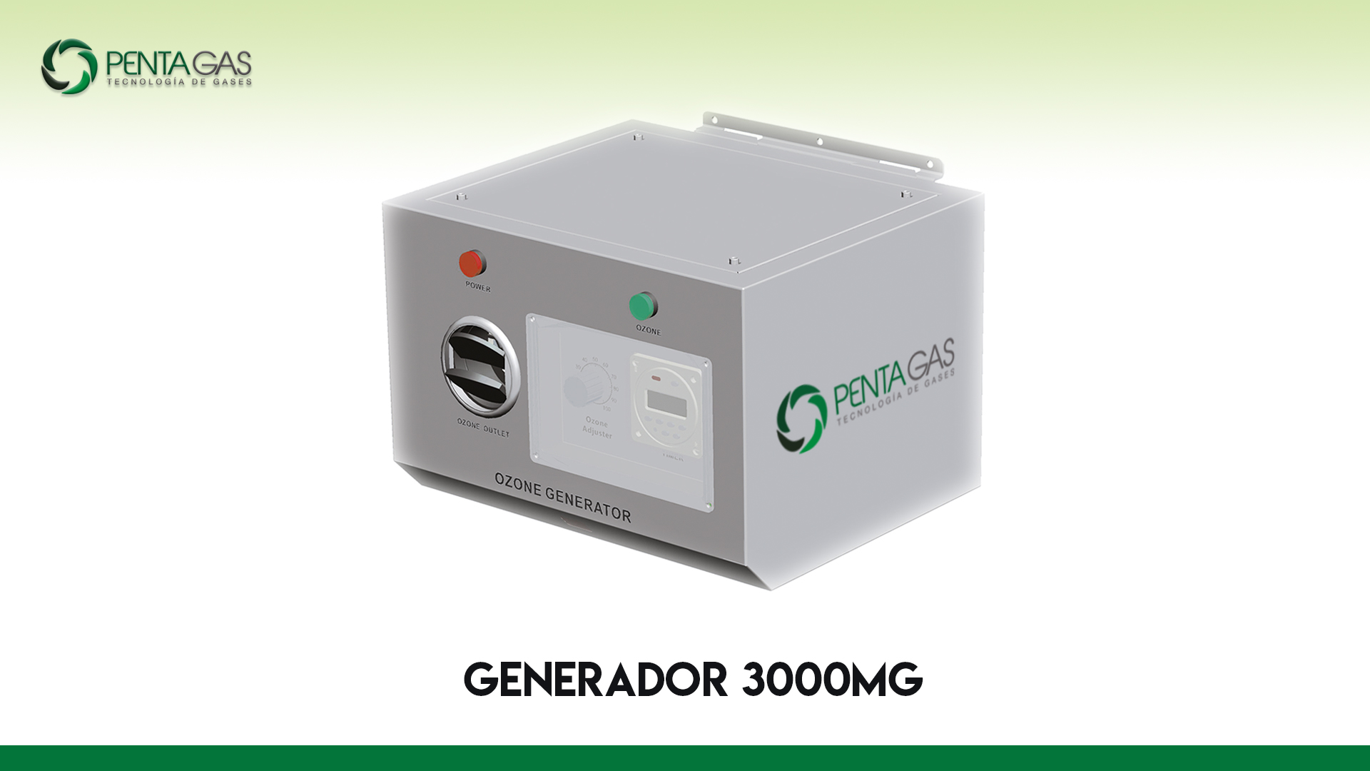 Generador de ozono - OZONE 5000 - 5.000 mg/h - Bastilipo